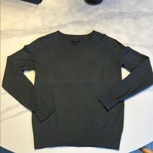 J. Crew Dark Gray Crewneck Cashmere Sweater